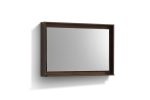 48" Wide Mirror w/ Shelf - Rosewood