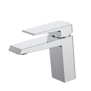 Aqua Chiaro Single Lever Wide Spread Bathroom Vanity Faucet - Chrome