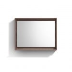 40" Wide Mirror w/ Shelf - Butternut