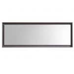 80" Wide Mirror w/ Shelf - Gray Oak